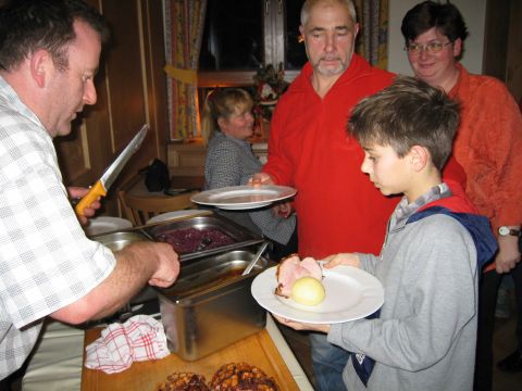 ...hat sich das Essen aber wirklich verdient